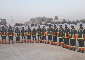 أمانة الشرقية: 3000 رجل نظافة يرتدون الزي الموحد الجديد في حاضرة الدمام