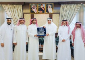 محافظ شقراء يلتقي برئيس اتحاد الرياضات اللاسلكية