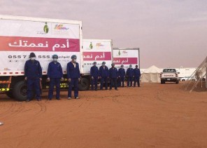 “خيرات”: فرق ميدانية تباشر مهام حفظ النعمة بمهرجان الإبل