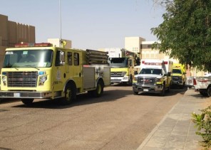 «مدني بريدة» يباشر عددًا من الحرائق في نفس الوقت