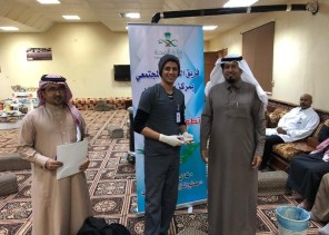 فريق التمكين المجتمعي بصحي صوير يكافح الأنفلونزا