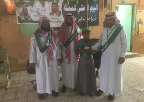 مدرسة العبادلة الإبتدائية والمتوسطة تحتفل بذكرى اليوم الوطني 88