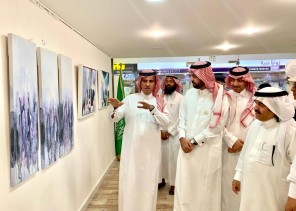 آل صبيح يدشن معرض “مثلث فني” في نسخته الثالثة بجدة