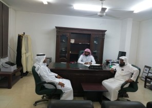 رئيس محكمة صامطة يستقبل مدير إدارة المساجد بالمحافظة