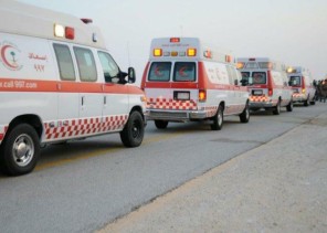 وفاة وإصابة 4 موظفين بمستشفى القريات وهم في طريقهم للحد الجنوبي.. و”الصحة” تنعاهم