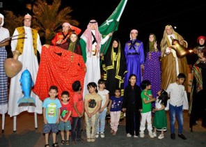 إقامة أولى فعاليات اليوم الوطني بطريق الأمير سلطان في عرعر