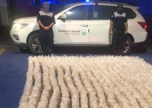 ضبط 8.6 مليون حبة كبتاجون مخبأة داخل إرسالية “عصائر” بميناء الملك عبدالله برابغ