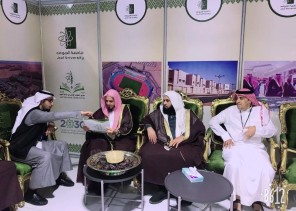 فرع الرئاسة العامة لهيئة الأمر بالمعروف بمنطقة الجوف يشارك في معرض الكتاب