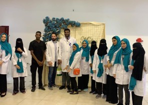 طالبات كلية ابن سينا يقيمون حملة عن الإشاعات الطبية