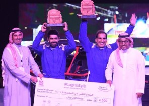 (الكابتن ماجد التويجري يحقق المركز الثاني في رالي العلا نيوم لفئة UTV )