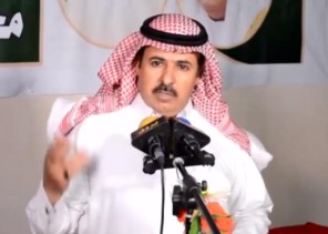 “نُشطاء من قبيلة بني رشيد وآخرون يتداولون أخبار الإحتفال بالشاعر -علي بن مساعد- بعد إشعاله للإبداع بأشعاره وأفعاله”