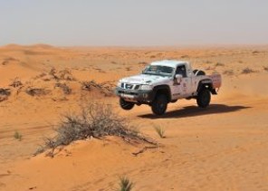 يزيد الراجحي يتصدر المرحلة الأولى من رالي حائل نيسان الدولي 2020