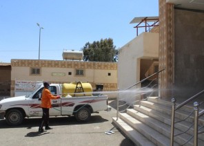 الدعوة والإرشاد بالباحة تدشن مبادرة مركز الحسام للخدمات الإنسانية لتنظيف وتعقيم المساجد في بلجرشي