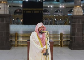 معالي الرئيس العام لشؤون المسجد الحرام والمسجد النبوي الشيخ الدكتور ” عبدالرحمن بن عبدالعزيز السديس” خلال كلمته بمناسبة شهر رمضان : هذه فرصة لأن نبتهل لله بأن يرفع هذه الجائحة