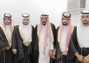 في تجمع عائلي .. أبناء المرحوم “عبيدالله الشويلعي” يحتفلون بزفافهم