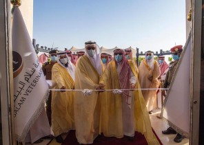 بتكلفة 100 مليون ريال.. أمير القصيم يدشن مستشفى الإبل في بريدة (صور)