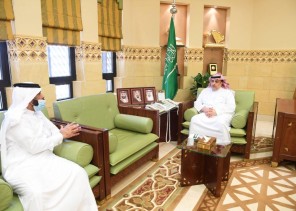 الدكتور السديري يستقبل مدير فرع وزارة البيئة بالرياض