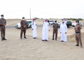 محافظ الدرب يتفقد قرى المحافظة المتضررة من السيول والأمطار