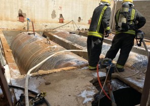 الدفاع المدني بالأسياح يباشر حادث وميض لحظي في خزانات وقود بمحطة محروقات .. والكشف عن عدد المصابين