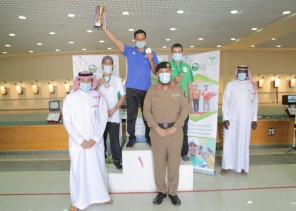 تتويج أبطال أولمبياد الرماية