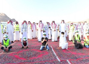 سمو نائب أمير منطقة حائل يدشن برنامج تشجير (500) ألف شتلة ضمن “حملة لنجعلها خضراء”