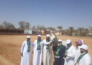 مركز بن عاصي للفروسية والتراث يستقبل رئيس وأعضاء الموسوعة العالمية كيو بيديا