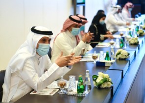 الأمين العام لمركز الملك عبدالعزيز للحوار الوطني يستقبل وفداً من هيئة تطوير بوابة الدرعية