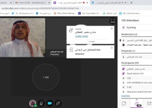 عميد كلية الاتصالات بالرياض يلتقي المتدربين