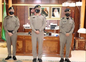 ترقية ضباط في شرطة منطقة تبوك