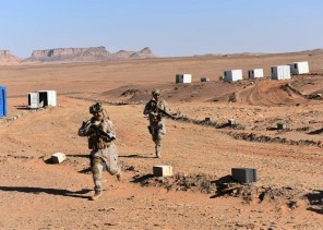 بالصور .. اختتام تمرين “مخالب الصقر2” بين القوات البرية والقوات الأمريكية