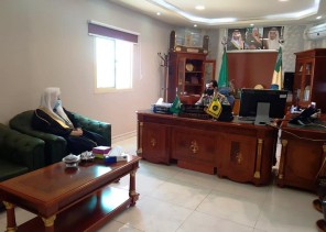 مدير عام فرع هيئة الأمر بالمعروف بالجوف يزور مدير الدفاع المدني بالجوف