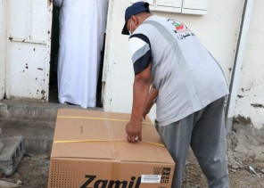 بر جازان تطلق مبادرة “فرحتكم نور لنا” بتوزيع ( 465 ) جهاز كهربائي منزلي