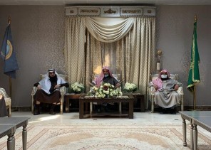 مدير عام فرع الرئاسة العامة لهيئة الأمر بالمعروف بمنطقة الجوف يجتمع بمديري الإدارات