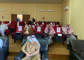 هيئة حقوق الإنسان تنظم محاضرة تعريفية بحقوق الإنسان في محافظة طريف