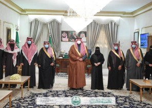 أمير الحدود الشمالية يستقبل رئيس وأعضاء مجلس إدارة جمعية ترفيه