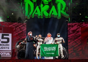 البطل السعودي سعيد الموري يقود فريق هنكوك عبر مشاركتهم الافتتاحية في رالي داكار 2021
