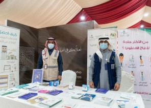 صحة حفر الباطن تشارك في مهرجان حفر الباطن للصقور بنسخته الثانية بفرق توعوية