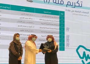 جمعية الإدارة الصحية تحصل على الفئة (أ) في تقييم كفاءة الأداء لعام 2020