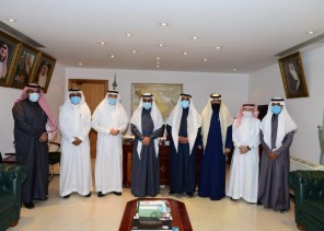 سعادة وكيل محافظة الأحساء يستقبل رئيس وأعضاء مجلس الإعلام الرياضي التابع لهئية الصحفيين السعوديين بالأحساء