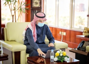 رئيس جامعة الجوف يدشن خطة مركز الابتكار وريادة الأعمال