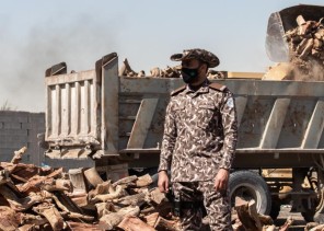 القوات الخاصة للأمن البيئي تضبط أكثر من 120 طناً من الحطب المعروض للبيع في مدينة الرياض