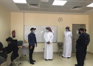 نائب محافظ التدريب التقني والمهني المساعد يتفقد المنشآت التدريبية بمنطقة الباحة