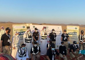 تحت رعاية محافظ المخواة جمعية ساعد للبحث والإنقاذ تشارك في مبادرة “بيئتي صحتي”