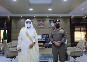 مدير عام هيئة الأمر بالمعروف بالقصيم يزور مدير شرطة المنطقة