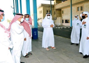 وكيل إمارة منطقة الجوف يتفقد منفذ الحديثة الحدودي مع الأردن