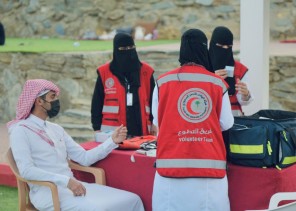 هلال الباحة ينفذ عددا من الحملات التطوعية