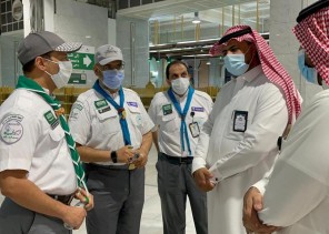 “الصبيحي” يطلع على مهام كشافة تعليم مكة في المسجد الحرام