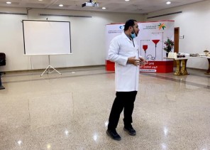 فرع وزارة الموارد البشرية والتنمية الاجتماعية بمنطقة حائل ينظم مناسبة عن اليوم العالمي للتبرع بالدم