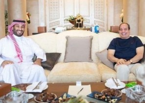 الرئيس المصري السيسي : سعدت اليوم بلقاء أخي الأمير محمد بن سلمان