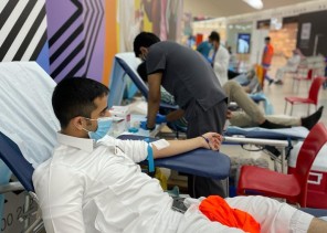 تبرع 607 متبرعين بالدم  في مبنى 100 بالتخصصي ومجمع الظهران مول